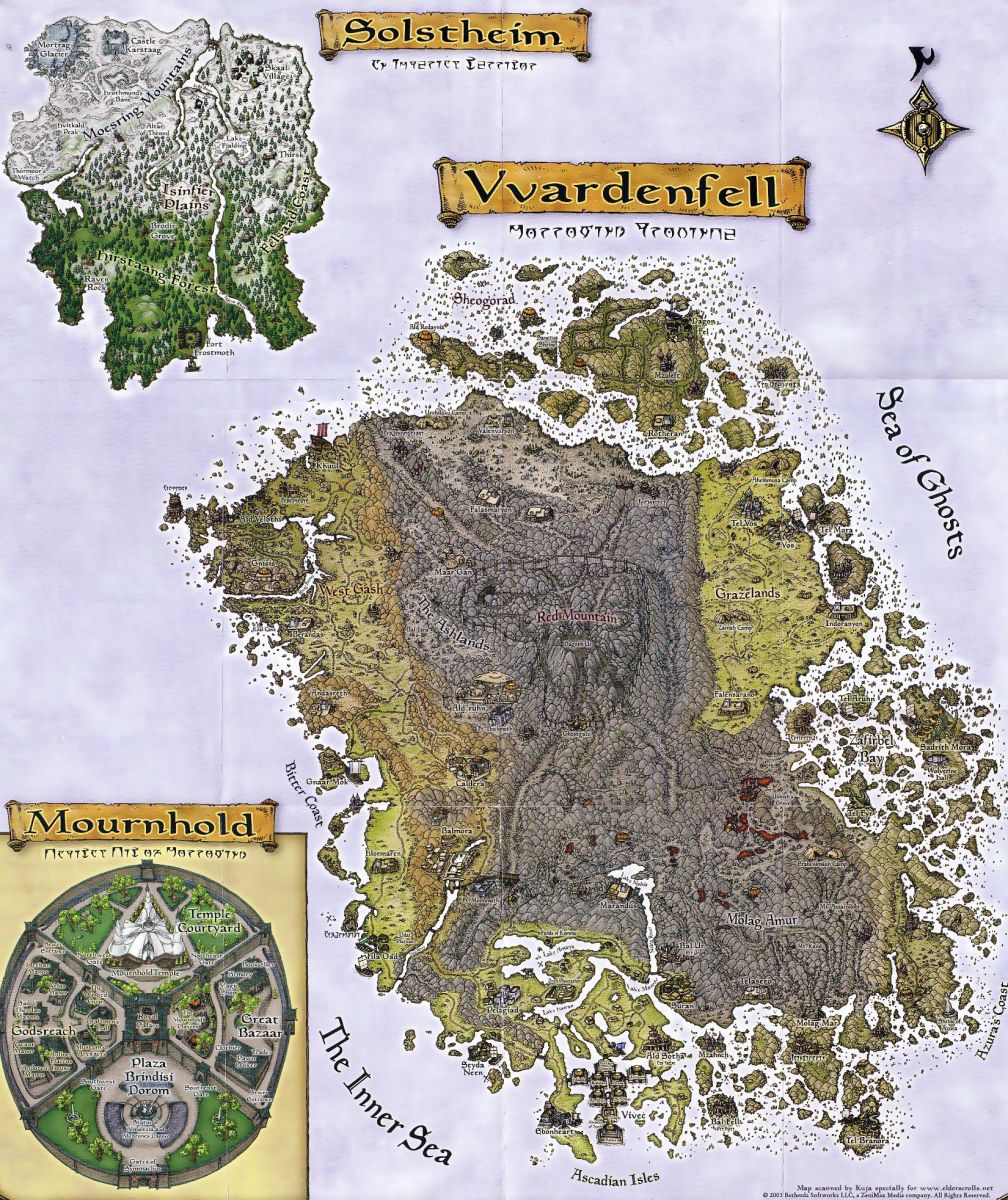 complete-morrowind-map